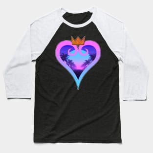 Kingdom Hearts Vaporwave Baseball T-Shirt